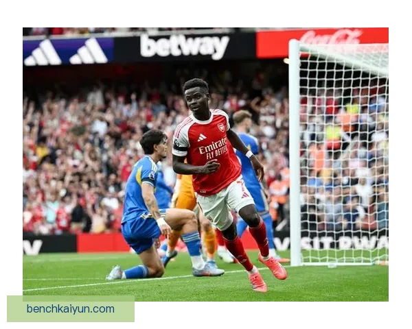 萨卡对阿森纳俱乐部的承诺持续增强，未来表现备受期待